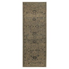 Tappeto Sultanabad Rugs - Lana Marrone Taupe Design - 98138