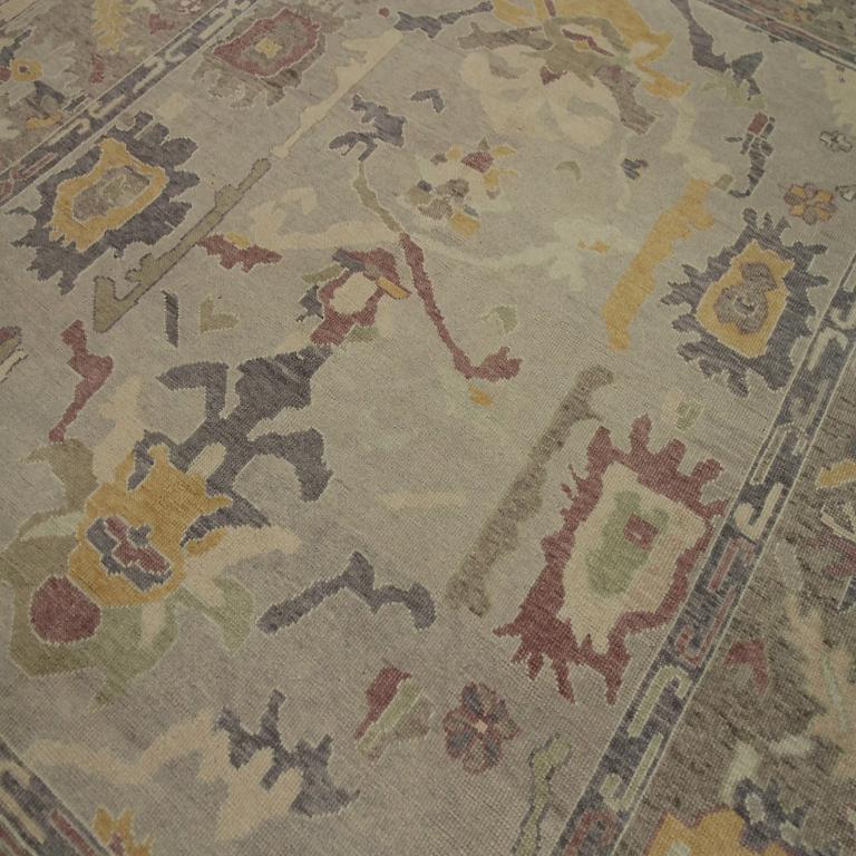 Turquía Sultanabad Square Area Rugs - Lana Azul Marfil Topo - 90782 Turco en venta
