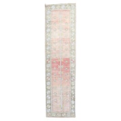 Tapis de couloir Feminine turc d'Anatolie  fleurs