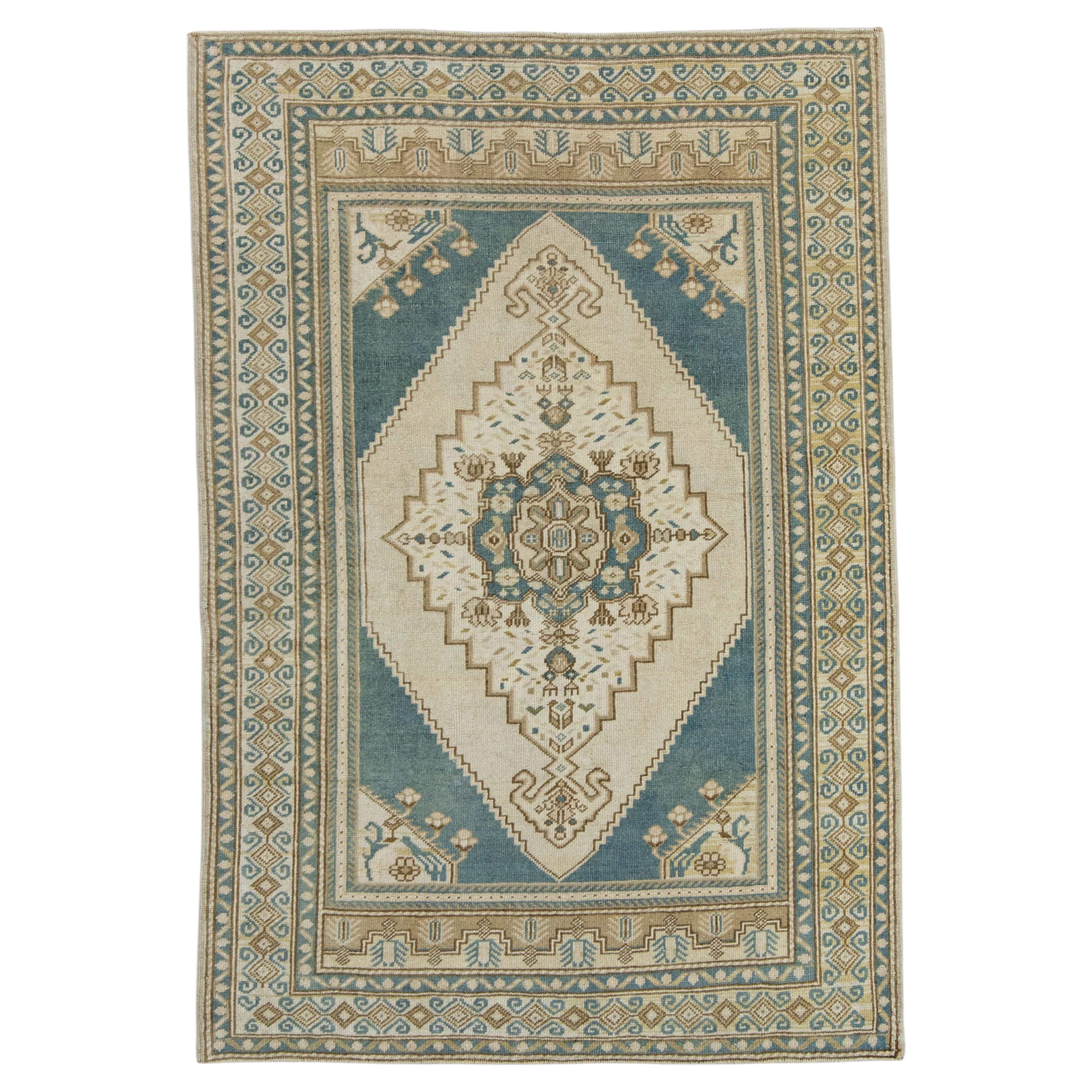 Turkish Anatolian Rug 3'10" x 5'7" #17577