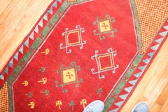 Zabihi Collection Antique Turkish Anatolian Runner