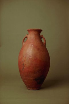 Maceta turca antigua de terracota del siglo XX