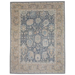 Türkischer antiker Oushak-Teppich im türkischen Look 11'6" x 15' #16435