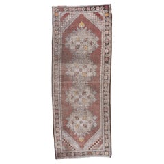 Turkish Antique Rug in Beautiful Geometric Tribal