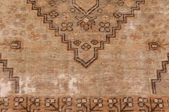 Turkish Antique Shabby Chic Collection Rug 1960