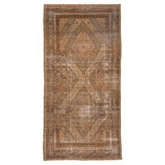 Turkish Vintage Shabby Chic Collection Rug 1960
