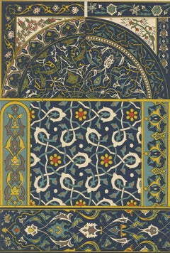Turkish Architectural Ornamentation in Glazed Ceramics from Ornamentenschatz