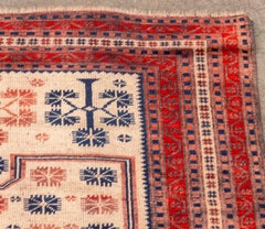 Turkish Baluch Wool Rug, 5' 8" x 3' 4"