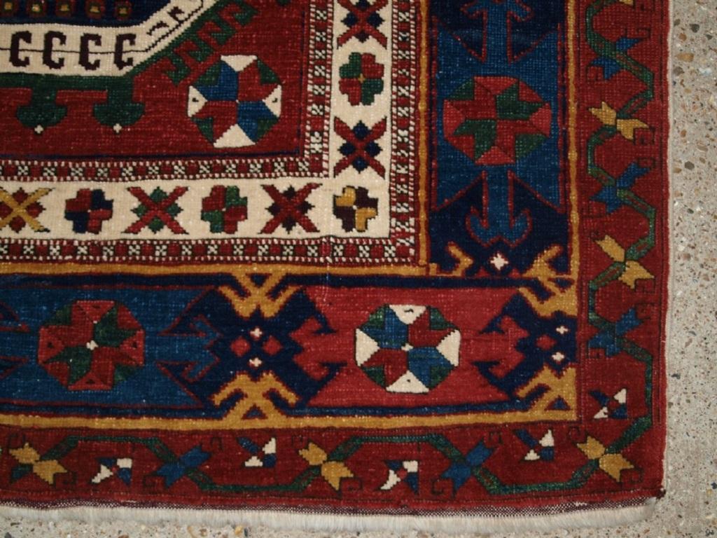 20th Century Turkish Bergama Carpet Of Holbein Design, Great Furnishing Rug, Circa 1920/30