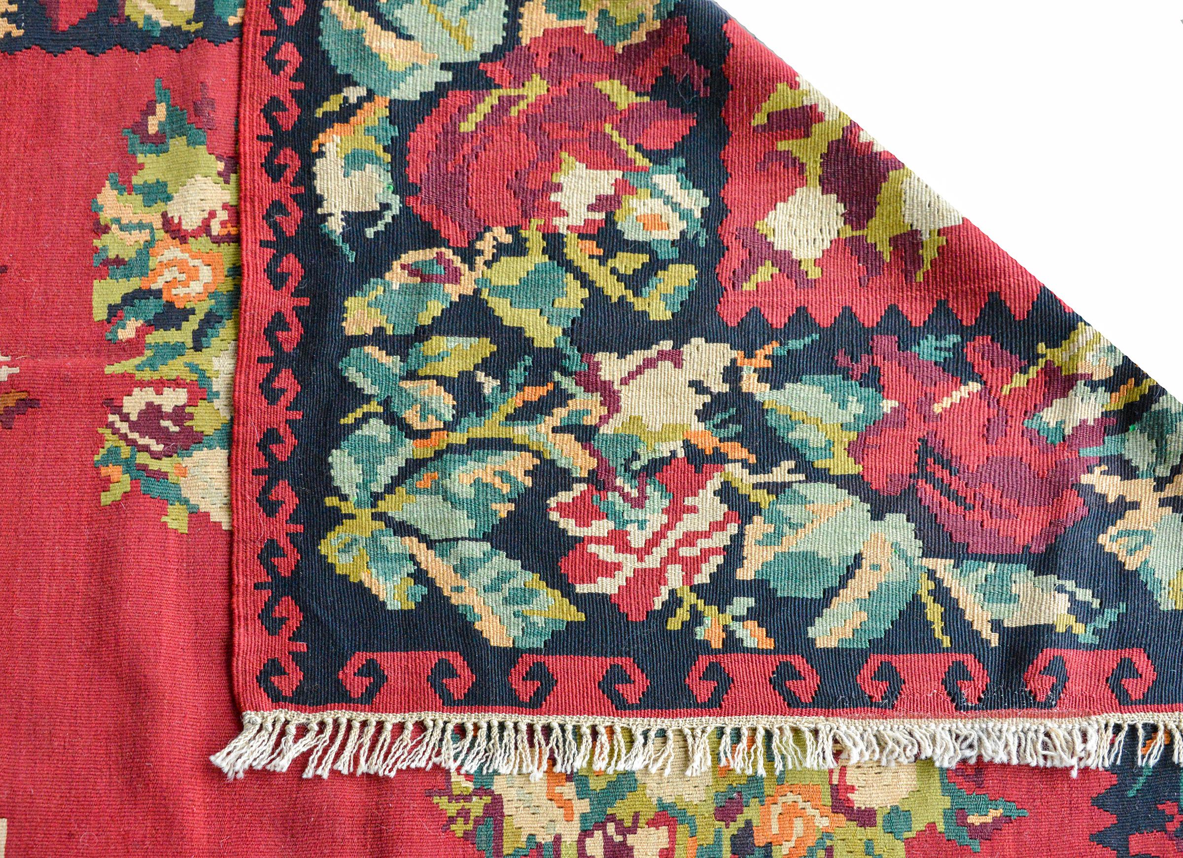 Turkish Bessarabian Kilim Rug For Sale 4