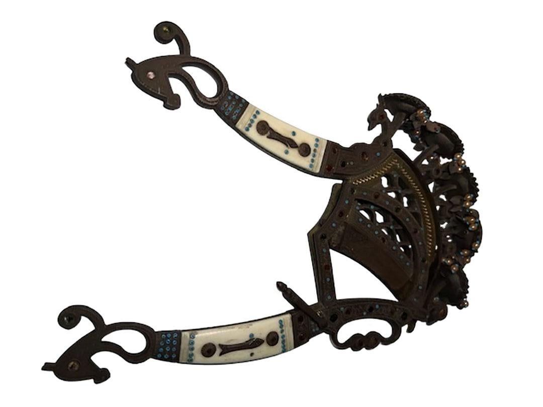 Turkish Betel Nut Cutter In Good Condition For Sale In Dallas, TX