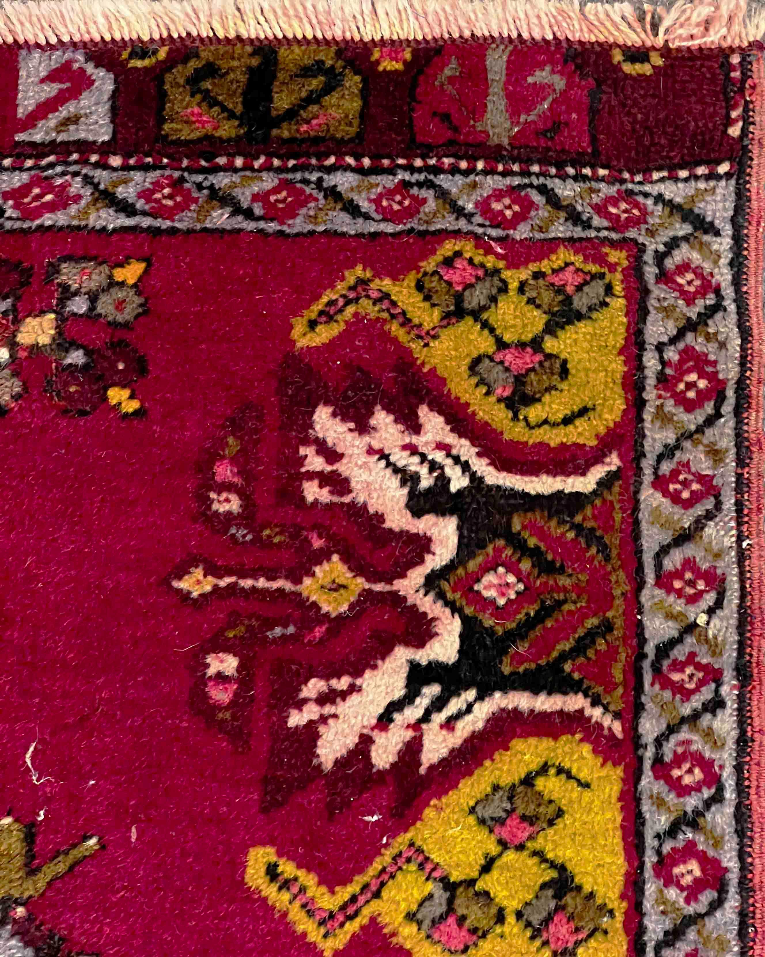 Hand-Woven Turkish Carpet Bag - 95x55 - No. 815 For Sale