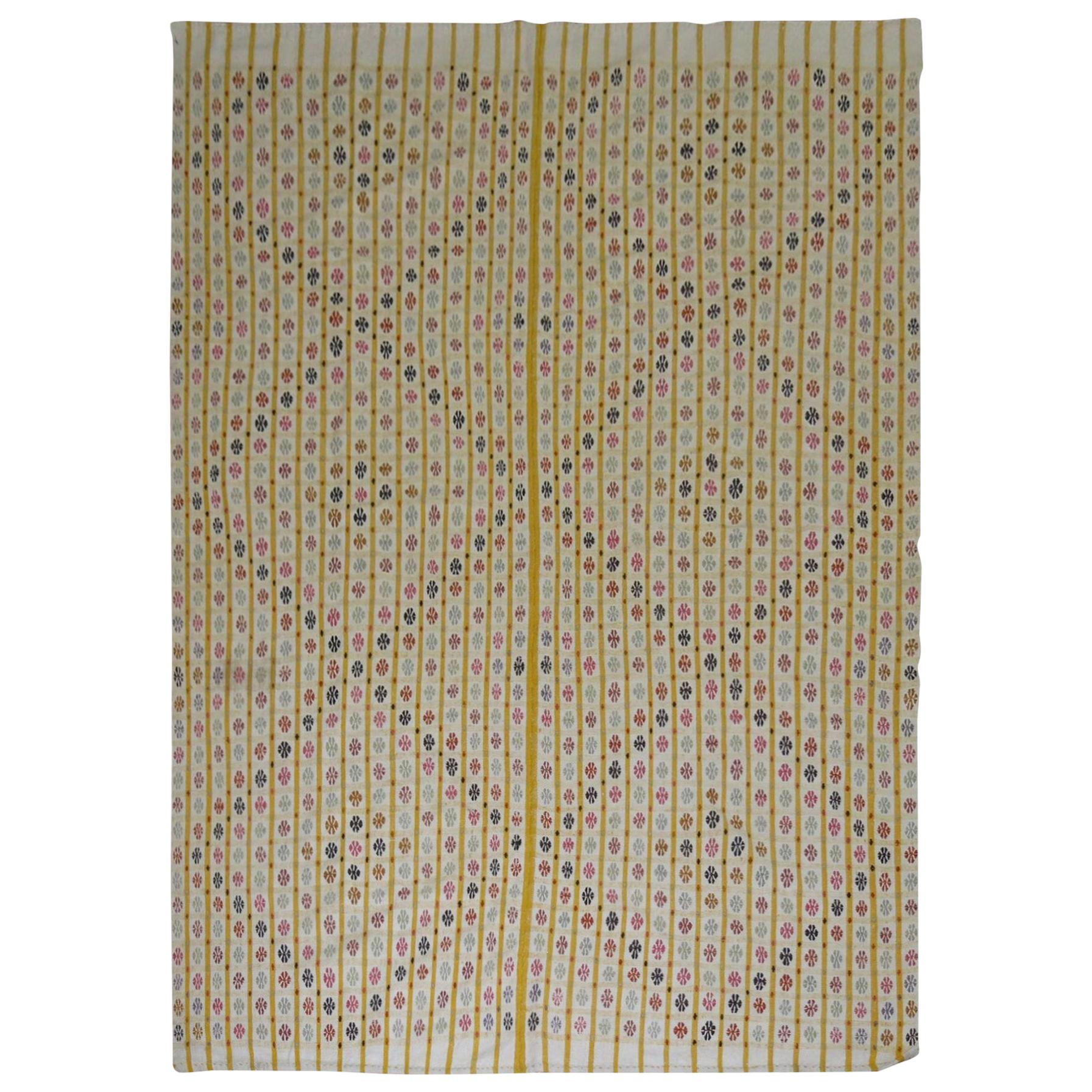 Turkish Cicim Flat-Weave or Blanket, 20th Century