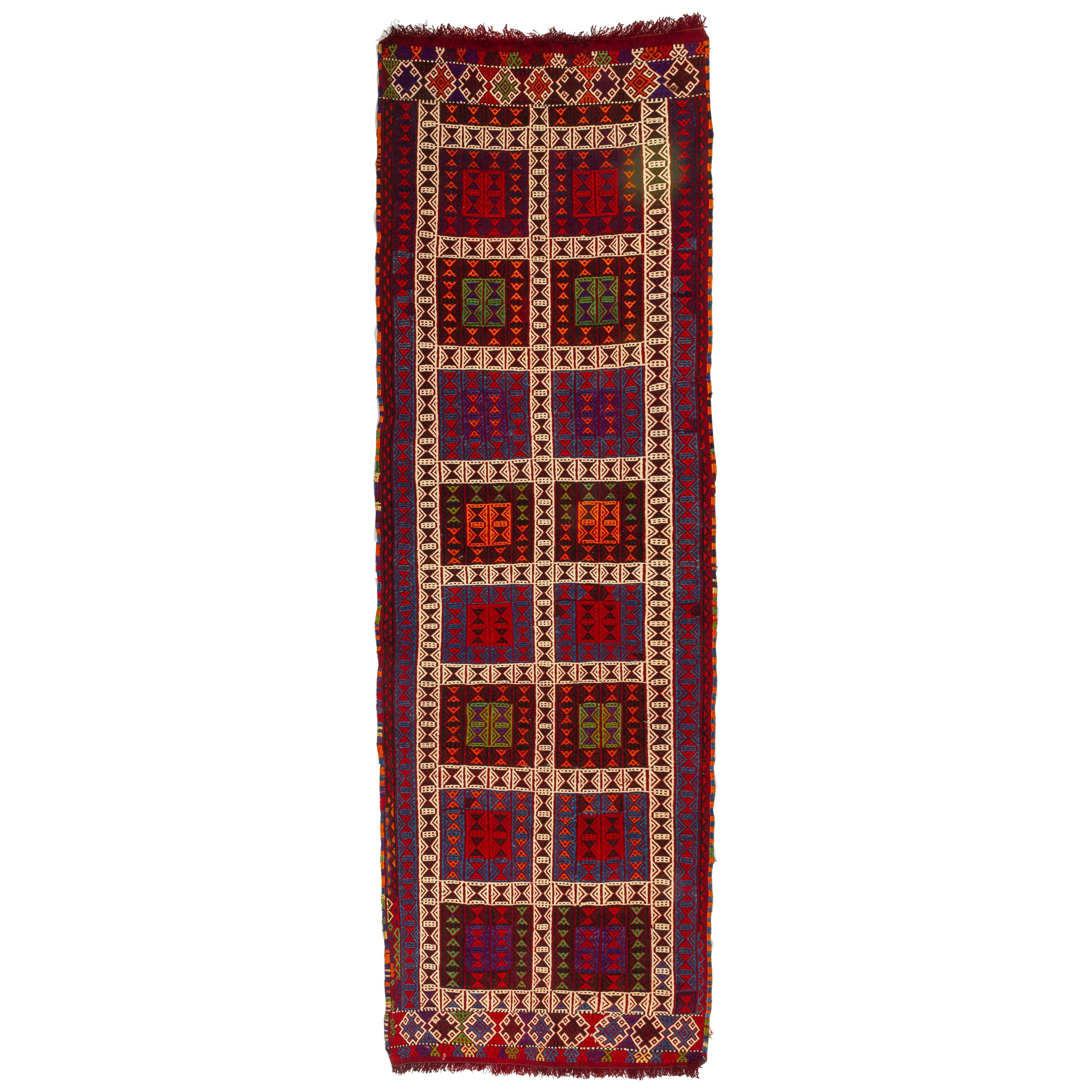 Turkish "Cicim" Gallery SIVAS Carpet For Sale