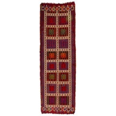 Vintage Turkish "Cicim" Gallery SIVAS Carpet