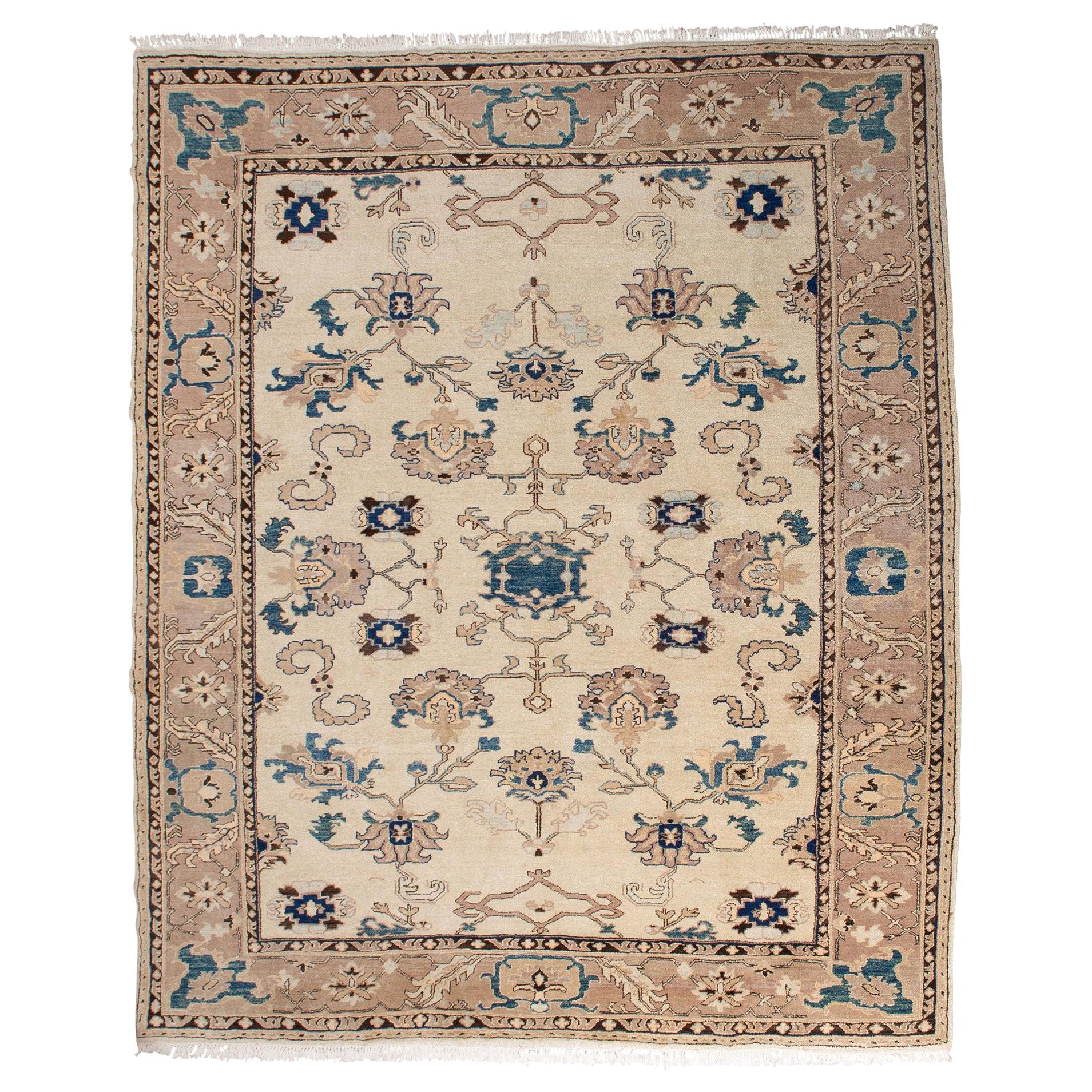Turkish ELVAN Vintage Carpet
