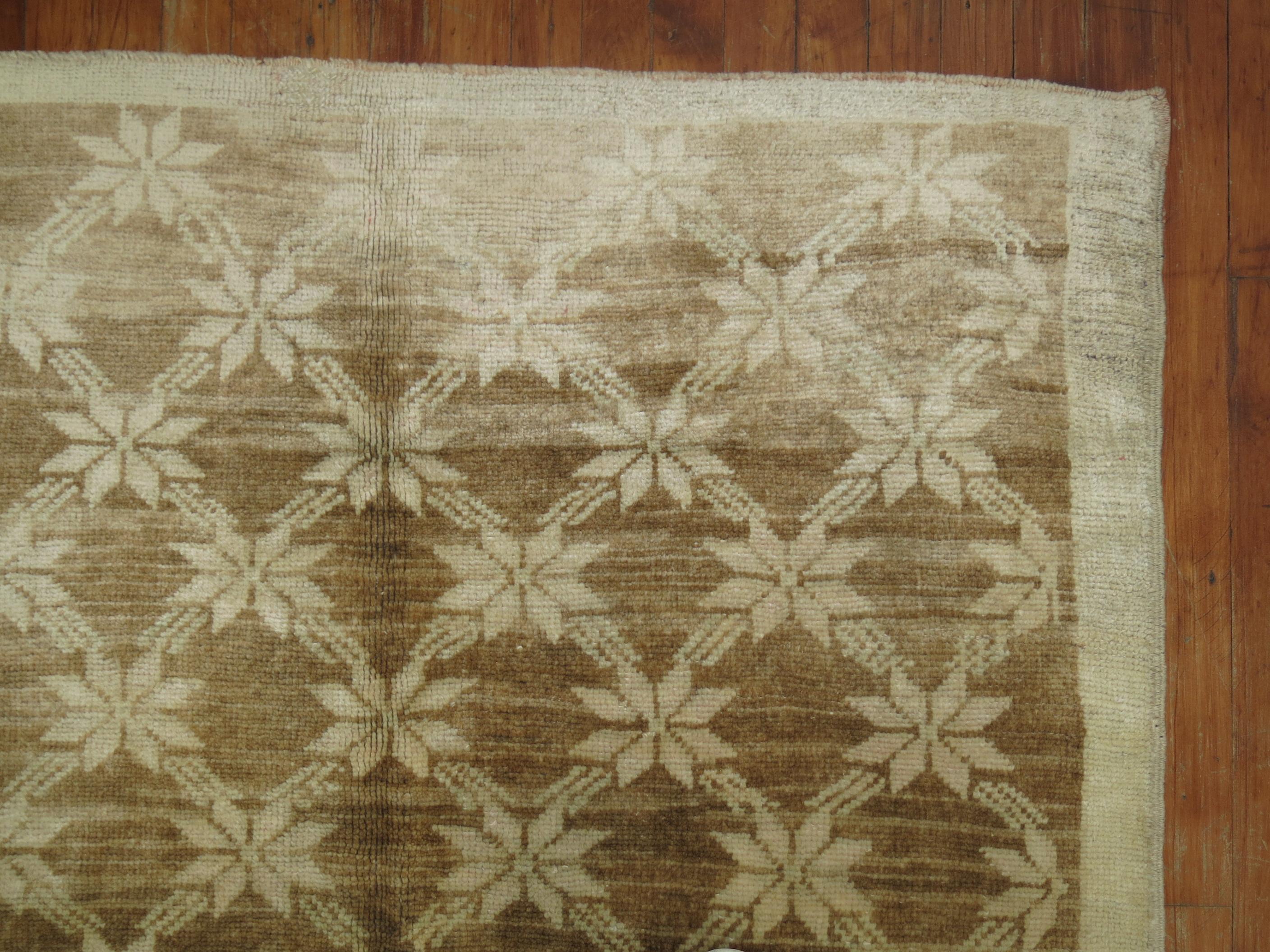 Wool Turkish Gallery Runner For Sale