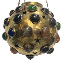 Turkish Glass Insets Lantern