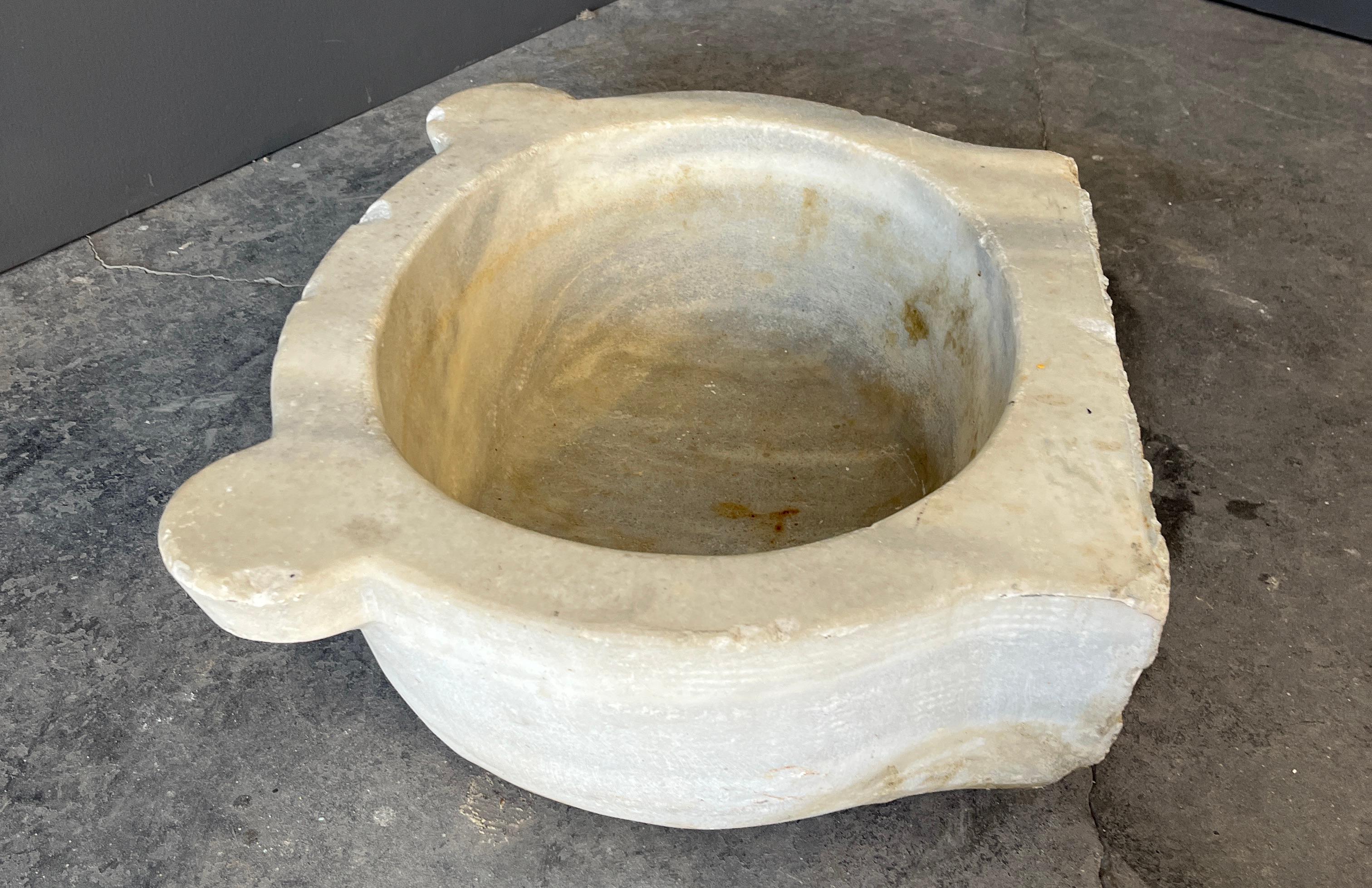 Turkish Hamman Sink In Distressed Condition For Sale In Los Angeles, CA