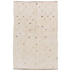 Turkish Hemp Kilim Rug, 5'8 x 8'9