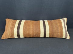 Turkish Hemp Pillow Cushion Natural Beige Brown Cushion Cover  14"x40" #30454