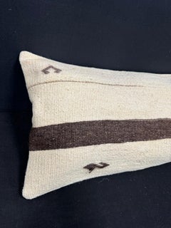 Turkish Hemp Pillow Cushion Natural Beige Brown Cushion Cover  14"x40" #30460