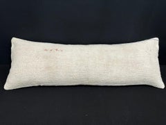 Turkish Hemp Pillow Cushion Natural Beige Brown Cushion Cover 14x40 #30487