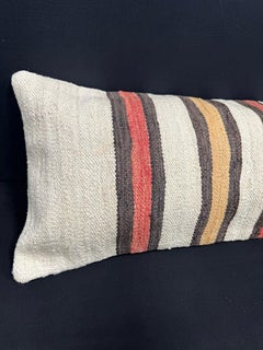 Turkish Hemp Pillow Cushion Natural Beige Brown Cushion Cover  14"x45" #18002