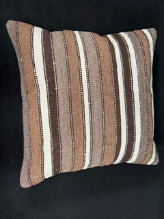 Turkish Hemp Pillow Cushion Natural Beige Brown Cushion Cover  20"x20" #18144