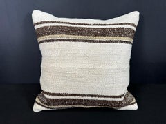 Turkish Hemp Pillow Cushion Natural Beige Brown Cushion Cover  20"x20" #30659