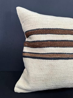 Turkish Hemp Pillow Cushion Natural Beige Brown Cushion Cover  20"x20" #30660