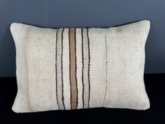 Kissenbezug aus türkischem Hanf, naturbeige-braun  16 "x 24" #30016