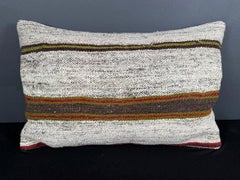 Turkish Hemp Pillow Cushion Natural Beige Brown Pillow Cushion Cover 16" x 24" #30145