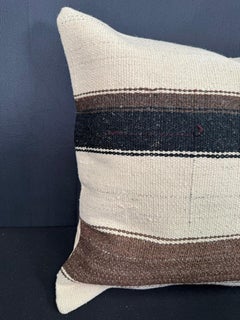 Turkish Hemp Pillow Cushion Natural Beige Brown Pillow Cushion Cover  20"x20" #30555