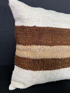 Turkish Hemp Pillow Cushion Natural Beige Brown Pillow Cushion Cover 20x20 #30559