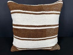 Turkish Hemp Pillow Cushion Natural Beige Brown Pillow Cushion Cover 20x20 #30561