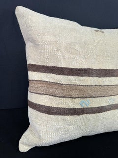 Turkish Hemp Pillow Cushion Natural Beige Brown Pillow Cushion Cover 20x20 #30579