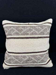 Turkish Hemp Pillow Cushion Natural Beige Brown Pillow Cushion Cover 20x20 #30588