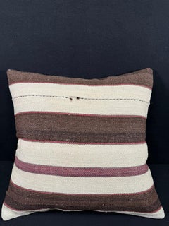 Turkish Hemp Pillow Cushion Natural Beige Brown Pillow Cushion Cover  24"x24" #30384