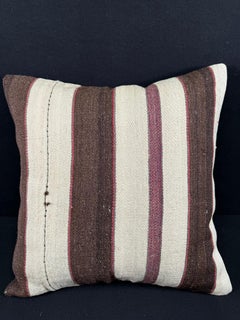 Turkish Hemp Pillow Cushion Natural Beige Brown Pillow Cushion Cover  24"x24" #30384