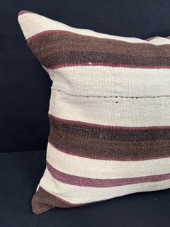 Turkish Hemp Pillow Cushion Natural Beige Brown Pillow Cushion Cover  24"x24" #30412