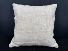 Turkish Hemp Pillow Cushion Natural Beige Cushion Cover 20x20 #30636