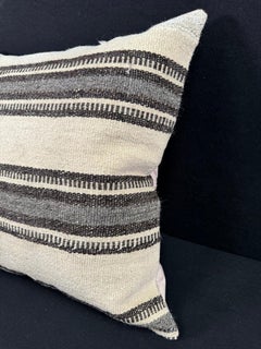 Turkish Hemp Pillow Cushion Natural Beige Gray Pillow Cushion Cover  24"x24" #30395