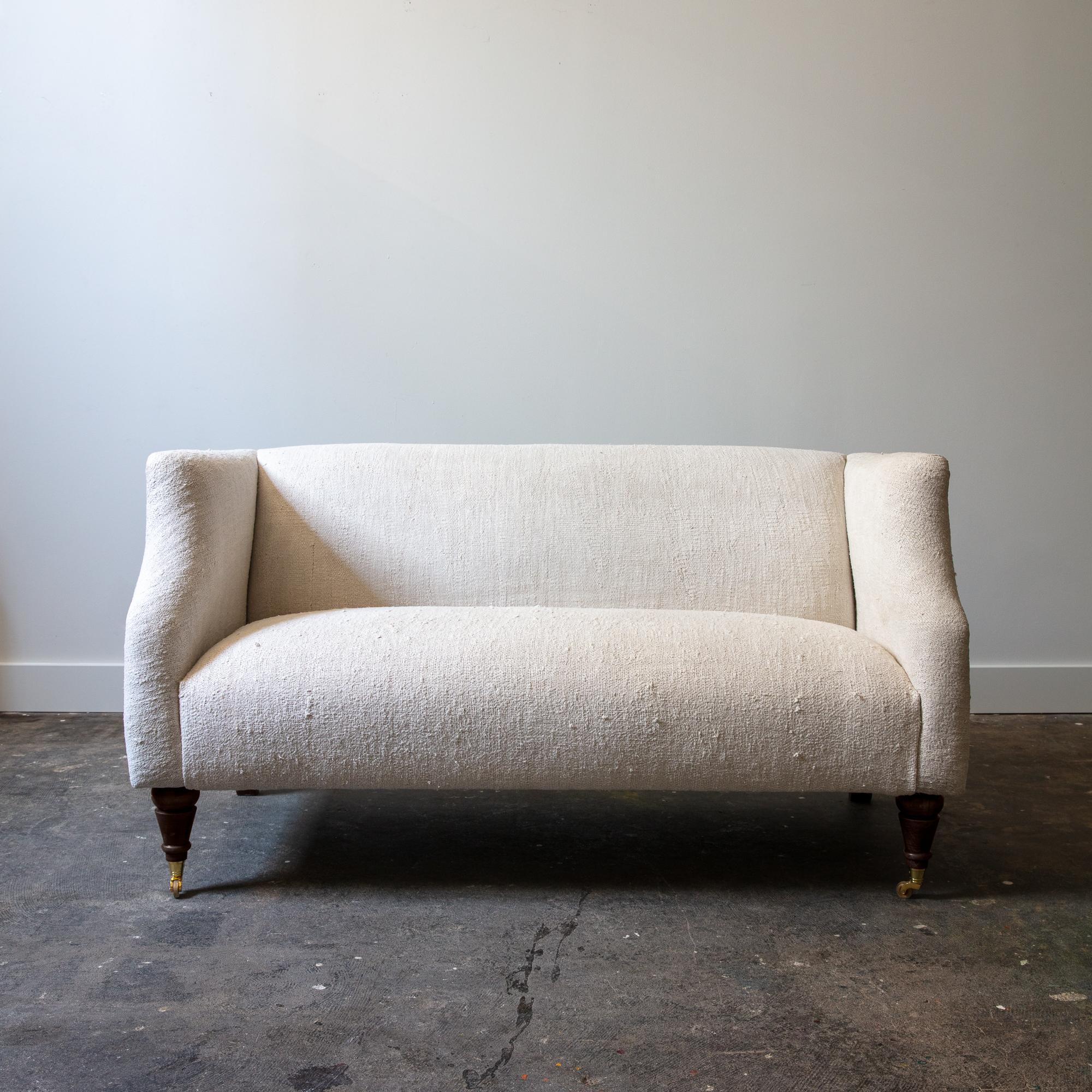A classic shape updated with Turkish Hemp upholstery