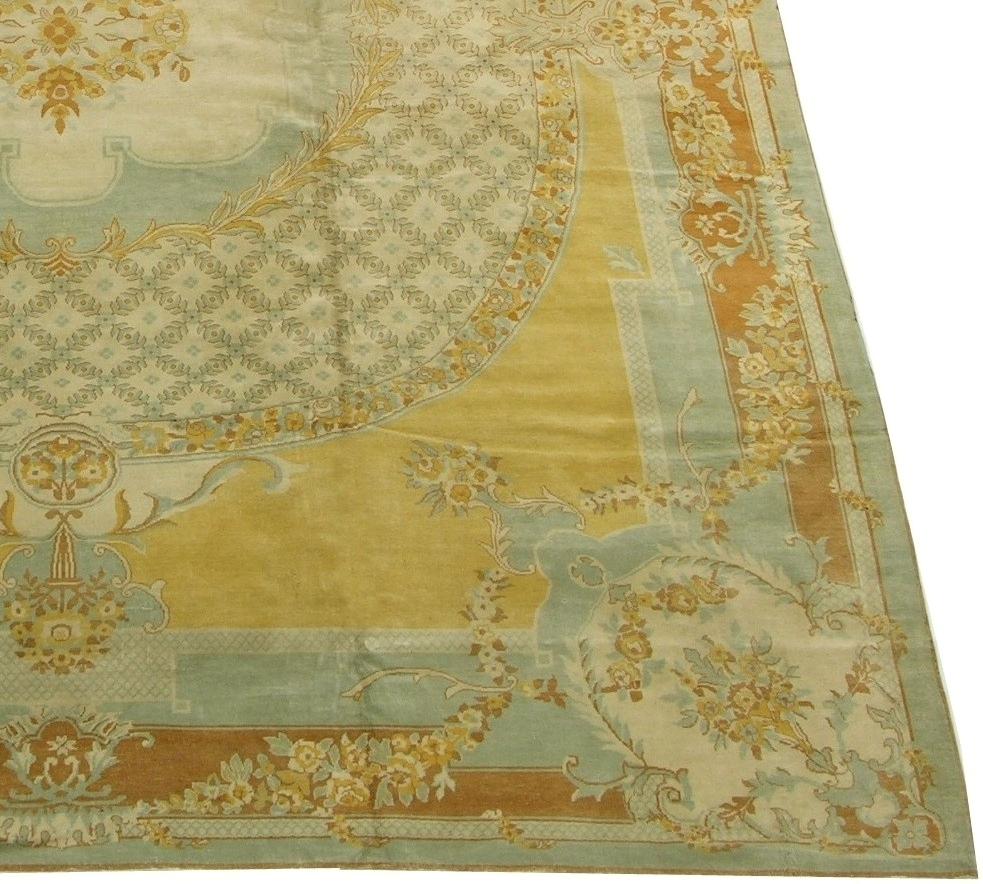 Woven Turkish Hereke Carpet, circa 1900-1920, 2449y For Sale