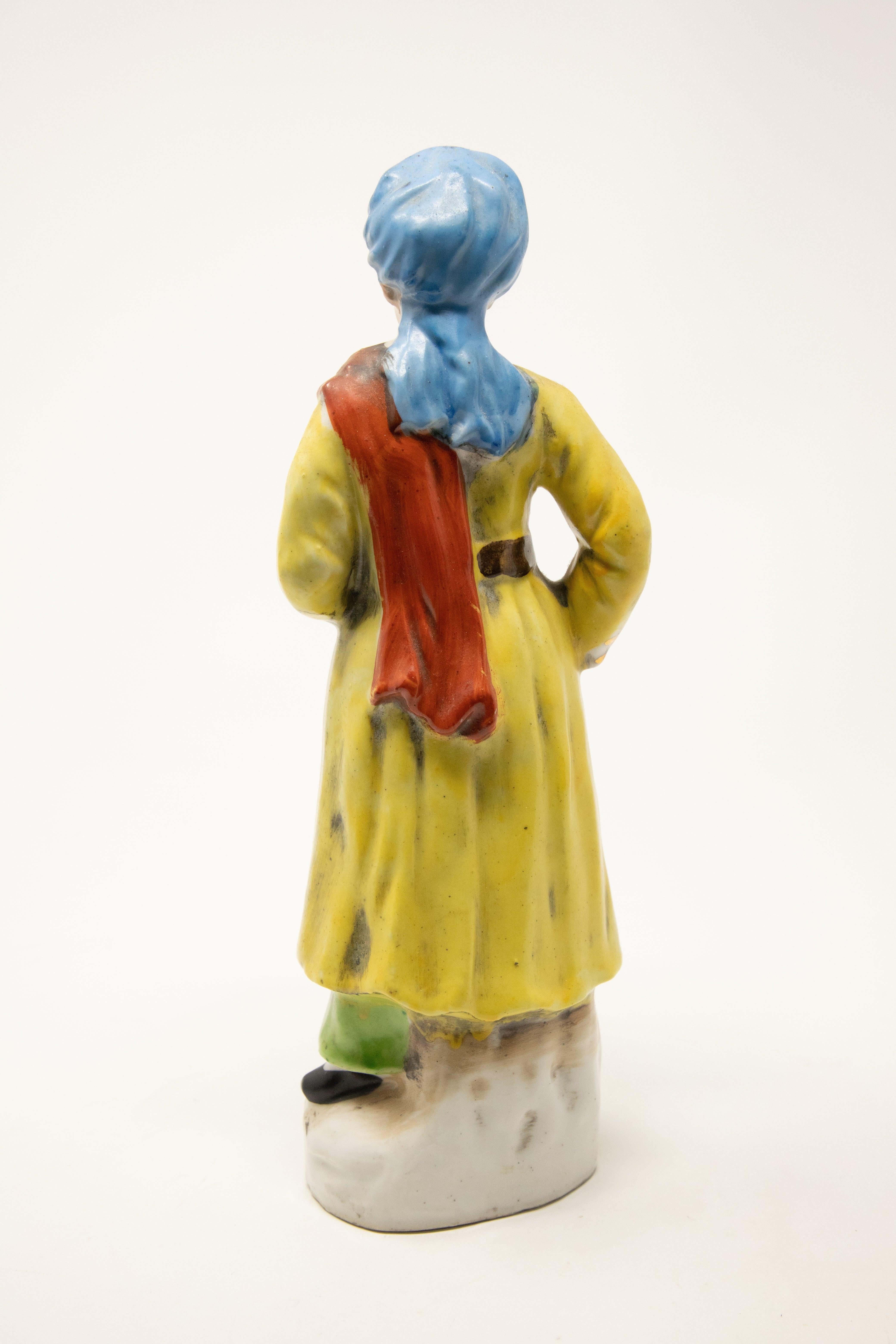 Empire Turkish Inspired Figurine in Ottoman Garments For Sale
