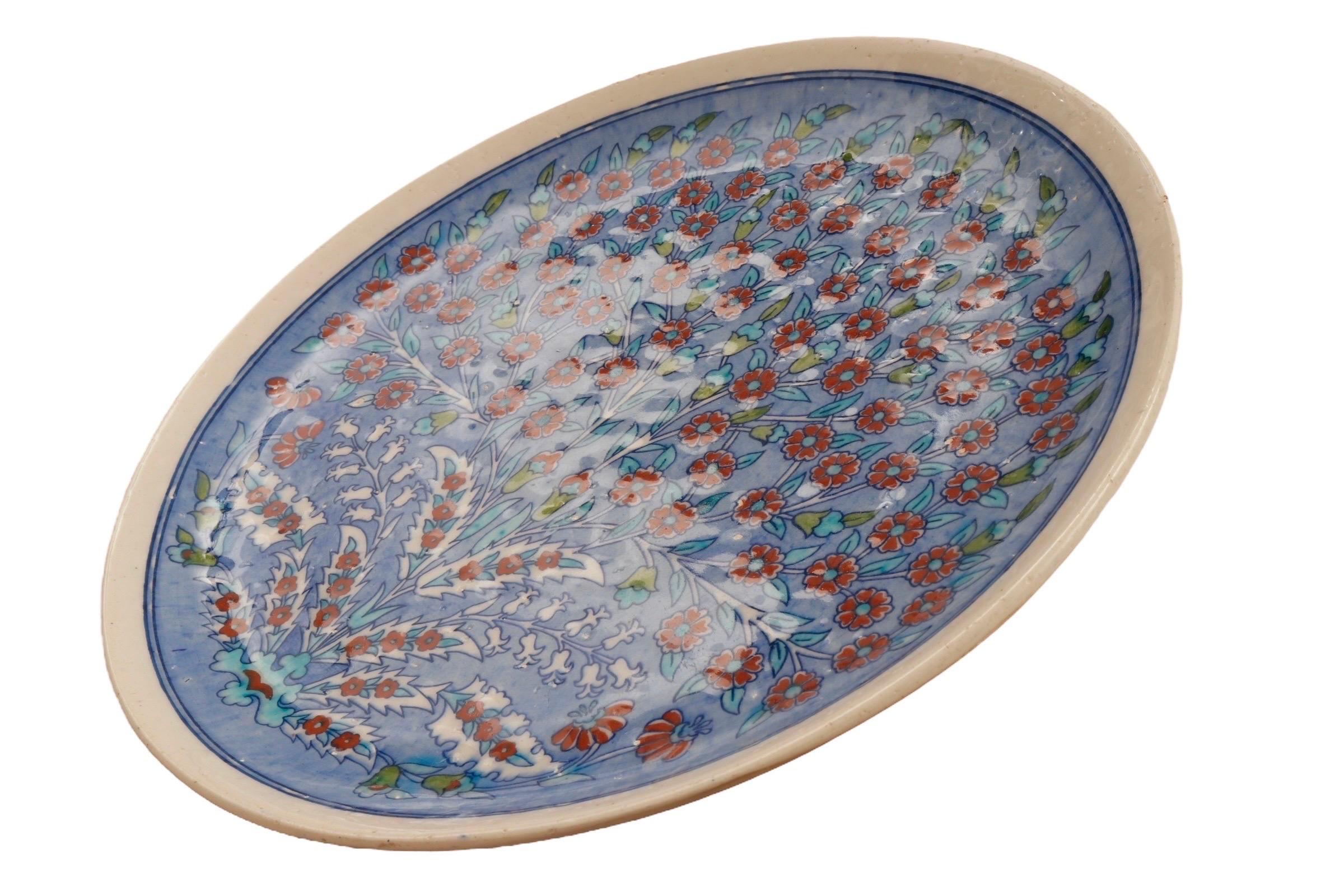 Turc Assiette turque Iznik Tree of Life en vente