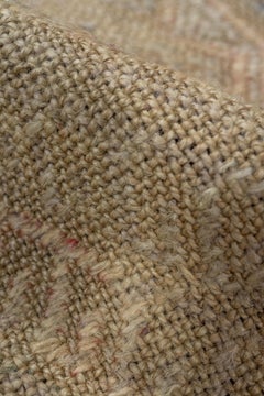 Turkish Jijim Faded Khaki Dyed Rug