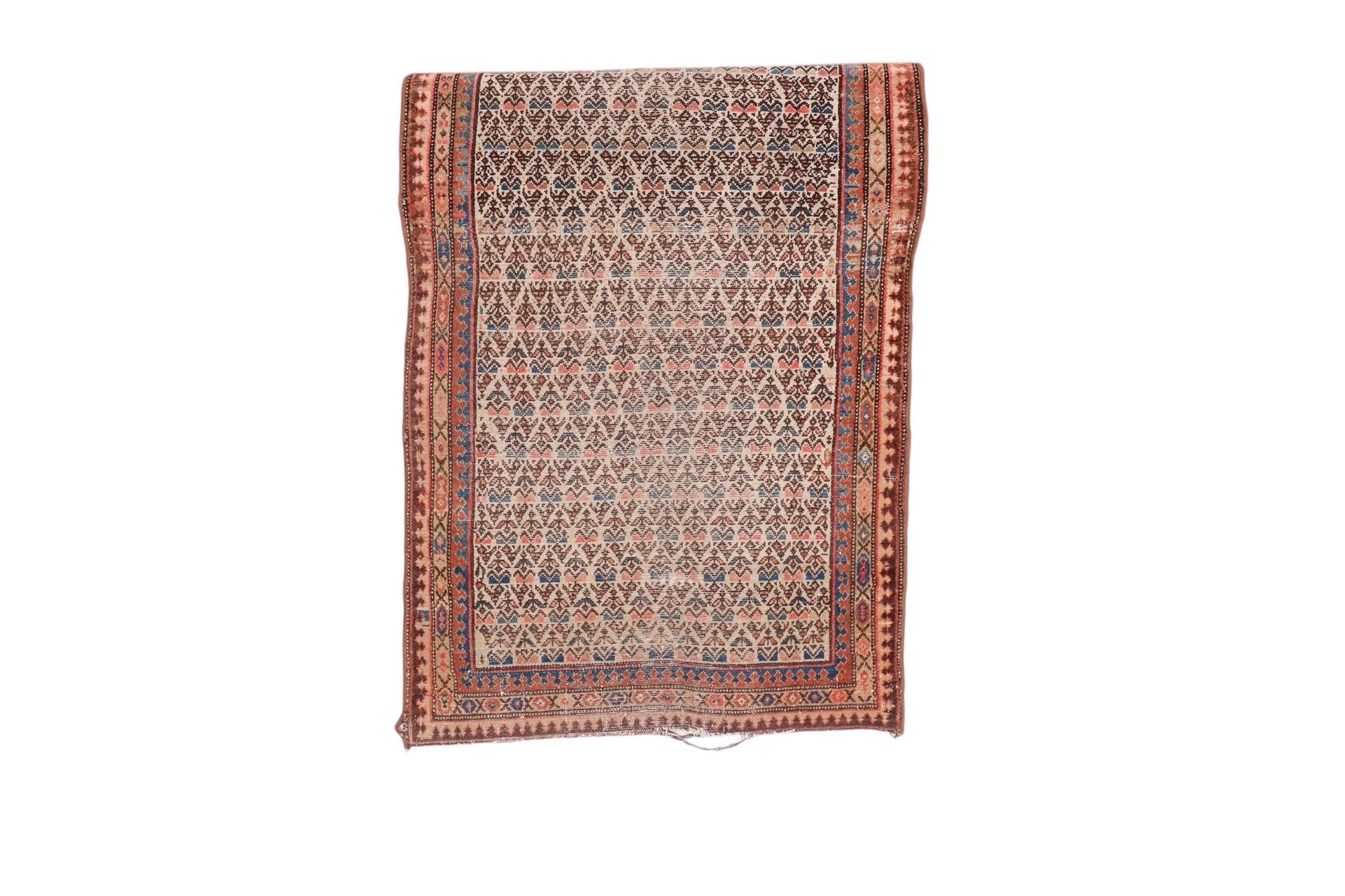 20th Century Turkish Karabagh Runner Rug For Sale