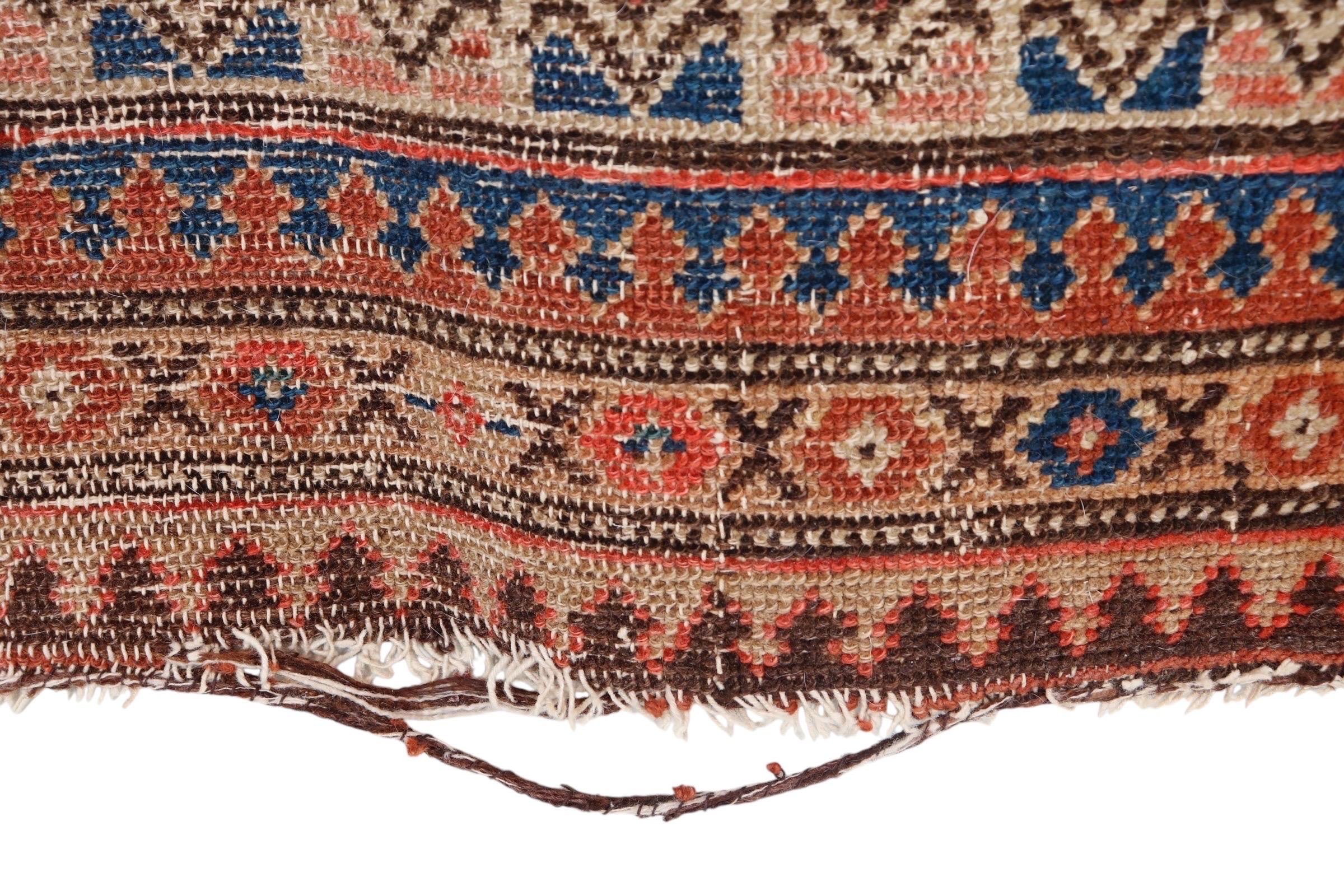 Wool Turkish Karabagh Runner Rug For Sale